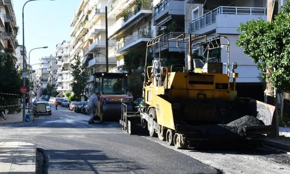 Πάτρα: Ασφαλτοστρώσεις στις Εργατικές του Νέου Δρόμου